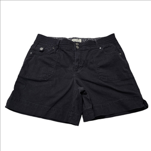 Dakota Blue Shorts Black Womens Size 14